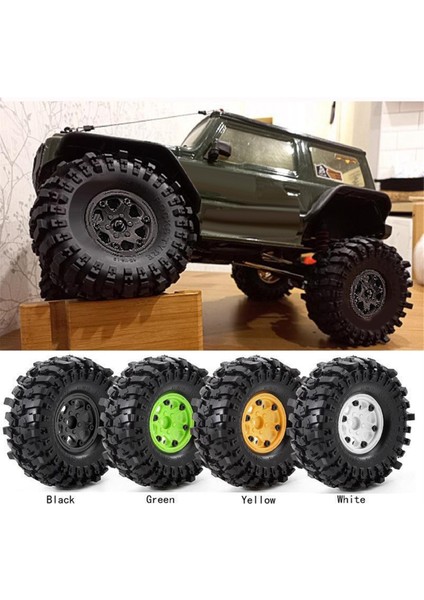 4pcs 1/10 Rc Otomobil Traxxas Eksenel SCX10 C Araç Aksesuarları Siyah (Yurt Dışından) fırsatları
