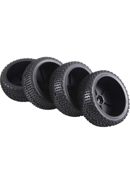 Rc 1: 8 Off Road Araba Buggy Kauçuk Lastikler ve Plastik Tekerlek Jantlar Hub Hex 17 mm 81-801, C (Yurt Dışından) fiyatları