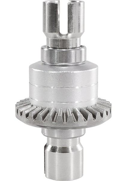Mjx Hyper Go 1/16 16207 H16BM-PL 1/14 14210 H14BM 14301-02-03 Rc Arabalar Parçalar Ön ve Arka Diferansiyel Dişli Gümüş (Yurt Dışından)