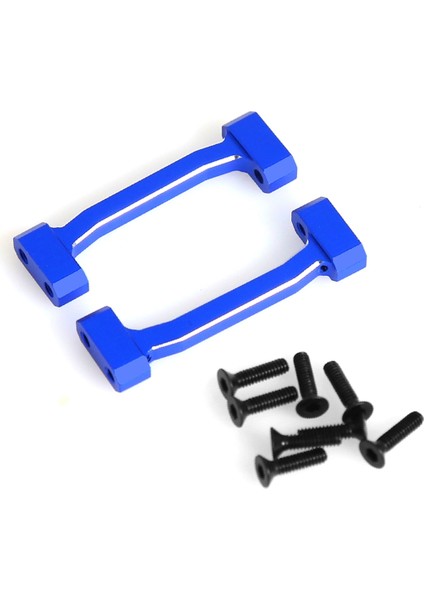 Rc Araba Yükseltme Şok Emici Braket Takviye Koltuk Kiti Losi Için 1/18 Mini Lmt 4x4 Fırça Canavar Kamyon Mavisi (Yurt Dışından)