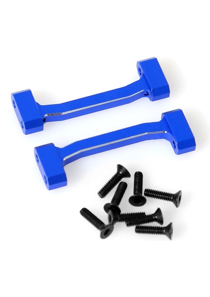 Rc Araba Yükseltme Şok Emici Braket Takviye Koltuk Kiti Losi Için 1/18 Mini Lmt 4x4 Fırça Canavar Kamyon Mavisi (Yurt Dışından) modelleri