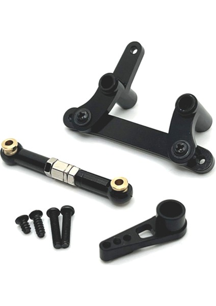 Scy 16101 Için Jjrc C8805 Metal Direksiyon Montajı Servo Kol Bağlantı Çubuğu 1/16 Rc Araba Yükseltme Parçaları Aksesuarları Siyah (Yurt Dışından)