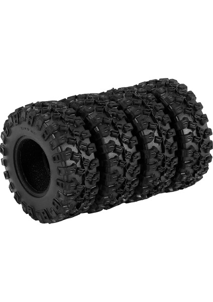 4pcs 52X17MM 1.0 Inç Yumuşak Kauçuk Tekerlek Lastikleri 1/24 Rc Prıger Araç Axıal SCX24 90081 AXI00002 Yükseltme Parçaları (Yurt Dışından) modelleri