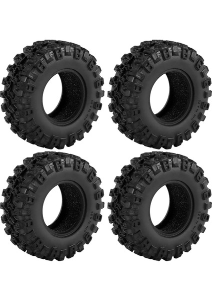 4pcs 52X17MM 1.0 Inç Yumuşak Kauçuk Tekerlek Lastikleri 1/24 Rc Prıger Araç Axıal SCX24 90081 AXI00002 Yükseltme Parçaları (Yurt Dışından) indirimleri