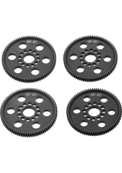 4pcs 48P Spur Dişli Ana Dişli 83T+84T+85T+86T 3rectıng Sakura S Xı Xıs Cs D4 D5 1/10 Rc Araba Yükseltme Parçaları (Yurt Dışından)