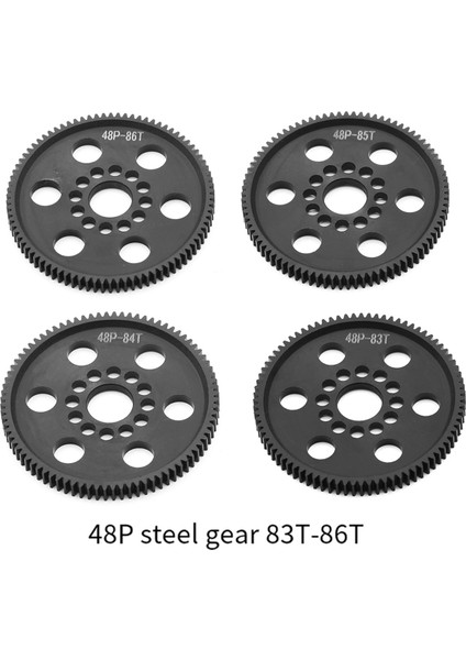 4pcs 48P Spur Dişli Ana Dişli 83T+84T+85T+86T 3rectıng Sakura S Xı Xıs Cs D4 D5 1/10 Rc Araba Yükseltme Parçaları (Yurt Dışından) fiyatları