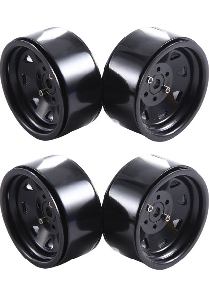 4pcs 1.9 Inç Metal Beadlock Tekerlek Göbeği 1/10 Rc Paletli Araba Trx4 Eksenel SCX10 90046 AXI03007 Redcat Gen8, Siyah 8 (Yurt Dışından) fiyatları