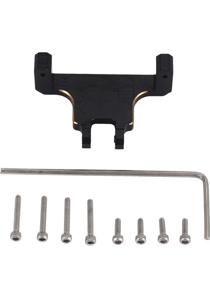 Pirinç Servo Mount Fit Emax ES08MA Iı Eksenel SCX24 Gladıator Bronco Jlu C10 1/24 Rc Crawler Car Uparts Parçalar (Yurt Dışından) modelleri