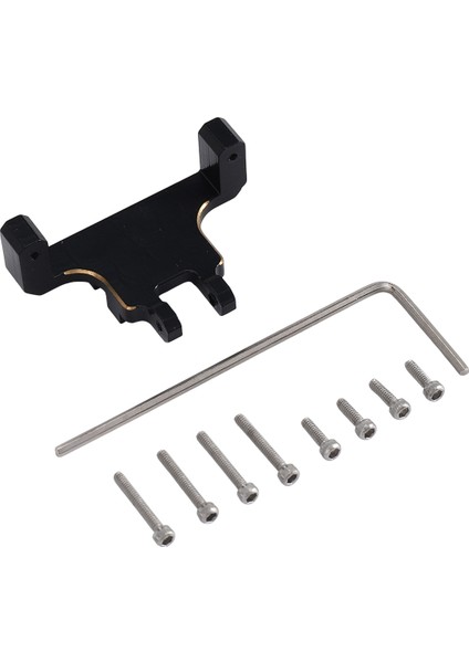 Pirinç Servo Mount Fit Emax ES08MA Iı Eksenel SCX24 Gladıator Bronco Jlu C10 1/24 Rc Crawler Car Uparts Parçalar (Yurt Dışından) fırsatları