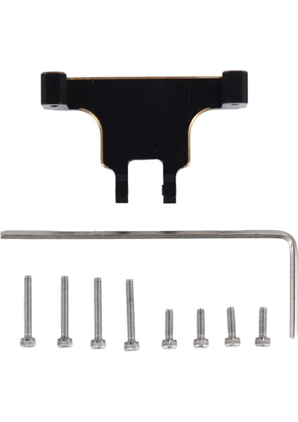 Pirinç Servo Mount Fit Emax ES08MA Iı Eksenel SCX24 Gladıator Bronco Jlu C10 1/24 Rc Crawler Car Uparts Parçalar (Yurt Dışından) indirimleri