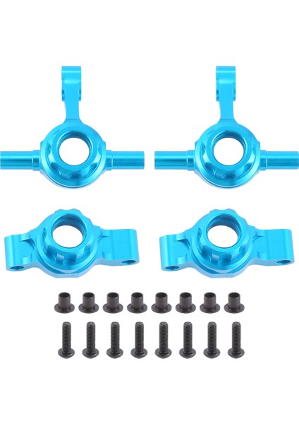 4pcs Metal Ön ve Arka Dik Knuckle Knuckle Kollar Direksiyon Knuckle Seti Tamiya TT02 Tt-02 1/10 Rc Araba Yükseltme Parçaları (Yurt Dışından) fiyatları
