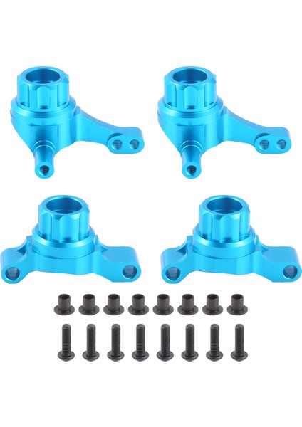 4pcs Metal Ön ve Arka Dik Knuckle Knuckle Kollar Direksiyon Knuckle Seti Tamiya TT02 Tt-02 1/10 Rc Araba Yükseltme Parçaları (Yurt Dışından) modelleri
