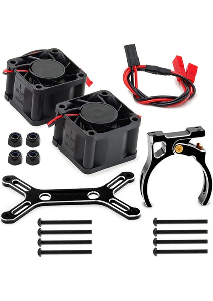 Rc Araba Yükseltme Çift Soğutma Fanı 4985 1717 1/5 Traxxas X-Maxx 6s 8s Arrma Kraton Outcast, A (Yurt Dışından) modelleri