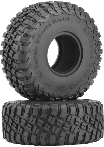 4pcs 120MM 1.9 Kauçuk Lastikler 1/10 Rc Paletli Tekerlek Lastikleri Eksenel SCX10 90046 AXI03007 Traxxas Trx4 D90 Tf2 CC01 (Yurt Dışından) modelleri