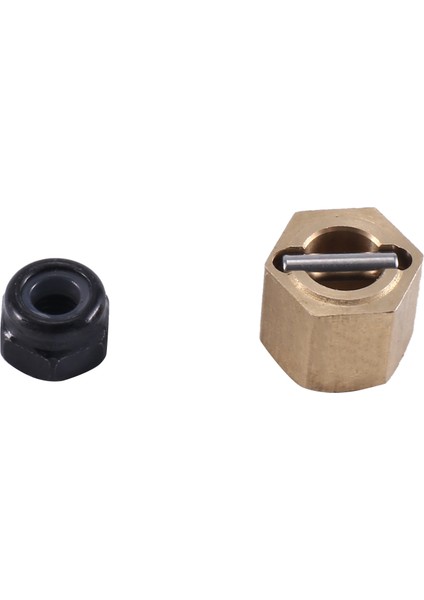8pcs Kalınlık 6.2mm Genişletilmiş Pirinç 7mm Tekerlek Hex Hub Adaptörü FCX24 1/24 Rc Paletli Araba Yükseltme Parçaları Aksesuarları (Yurt Dışından) fırsatları