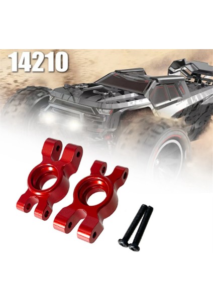 Rc Araç Metal Yükseltme Arka Tekerlek Kupası Mjx Hyper Go 1/14 14209 14210 H14BM Rc Araç Yükseltme Parçaları (Kırmızı) (Yurt Dışından) fırsatları