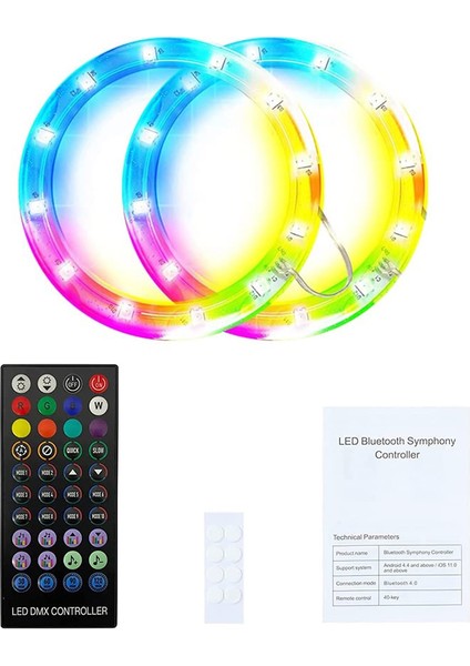 Rgb Pickup Işık Çubuğu Konsol Symfony Efektleri Aydınlatma ile (Yurt Dışından)