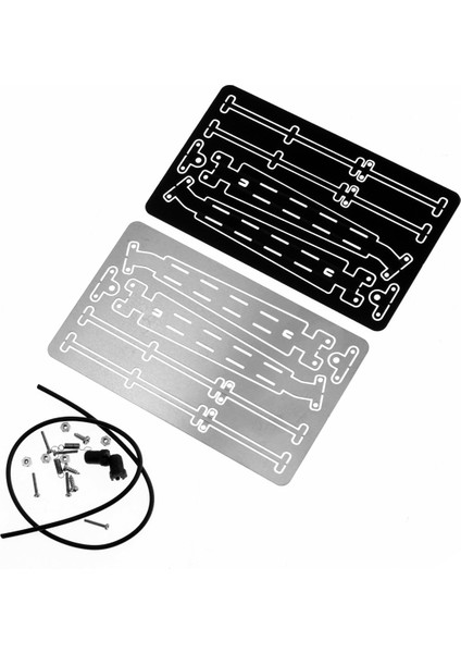 Eksenel 1/6 Scx6 Jeep Rc Araba Yükseltme Parçaları Aksesuarları Siyah (Yurt Dışından) fiyatları