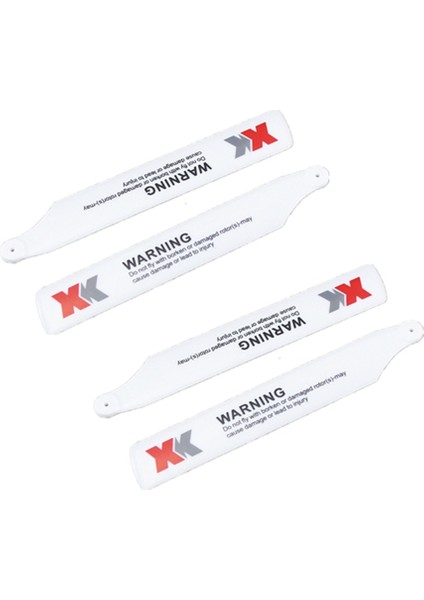 4pcs K100.005 Wltoys Için Ana Bıçak Pervane Kürek Xk K110 K110S K100 Rc Uçak Yedek Parçalar Aksesuarlar (Yurt Dışından)