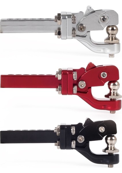 Cnc Metal Römork Çekme Kancası Damla Hitch 1/10 Rc Craıl Araç Traxxas Trx4 Eksenel SCX10 90046 Redcat Yükseltme Parçaları, Siyah (Yurt Dışından) fırsatları