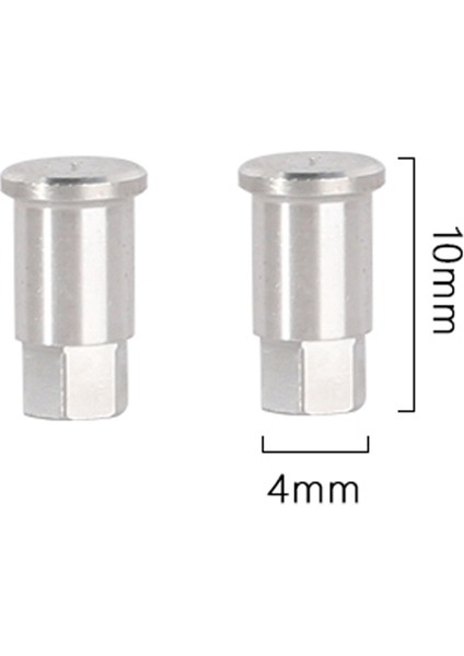 Ldrc AE86 A86 A86P LD1801 1/18 Rc Araba Yükseltme Parçaları Aksesuarları Için Metal Ön Tekerlek Hex Hub Adaptörü (Yurt Dışından) fiyatları