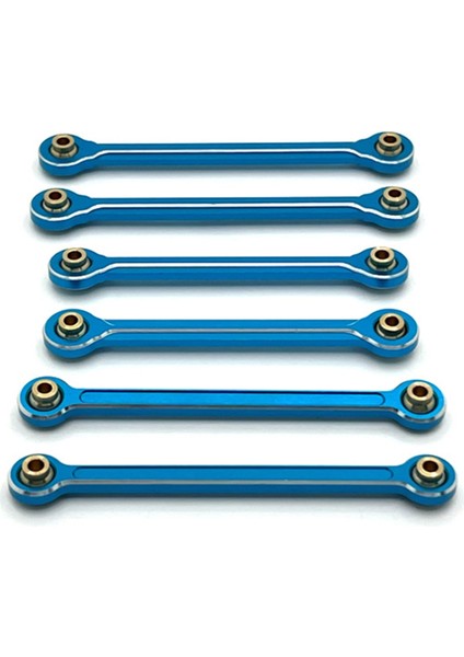 Rc Araba Yükseltme Çekme Çubuk Bağlantı Çubuk Direksiyon Çubuğu Mjx Için Set 1/10 10208 Canavar Rc Araba Yükseltme Parçaları Mavi (Yurt Dışından)
