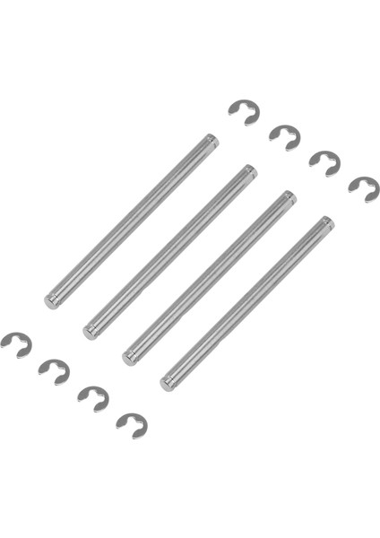 8pcs Süspansiyon Pimleri 44MM 1/10 Traxxas Rustmer Stampede Bandit Slash 2WD Nitro Slash Yükseltme Parçaları (Yurt Dışından) modelleri