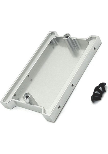 Rc Araba Yükseltme Arka Kuyruk Plakası Kiti 1/12 MN99S MN98 Rc Araba Yükseltme Parçaları Gümüş (Yurt Dışından) indirimleri