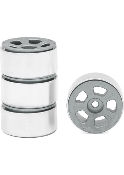 4pcs 1.0in 1/24 1/18 Rc Paletli Araba Eksenel SCX24 AX24 FCX24 ENDURO24 TRX4M, Geniş 5 Soces Gri (Yurt Dışından) fırsatları