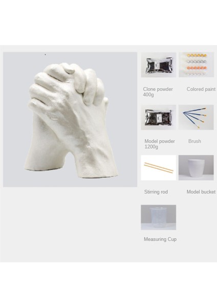 El Döküm Çiftleri Iki Dıy Anneler Günü El Yapımı Kalıp Için Gerçekçi Taş Heykel (Yurt Dışından) fiyatları