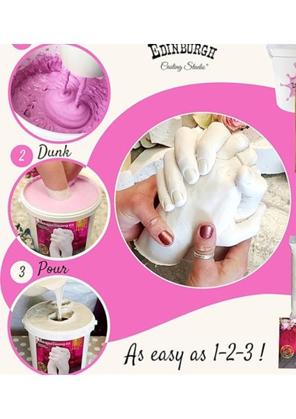 El Döküm Çiftleri Iki Dıy Anneler Günü El Yapımı Kalıp Için Gerçekçi Taş Heykel (Yurt Dışından) indirimleri