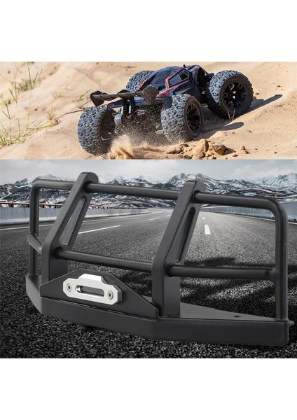 1/10 Rc Prwler Araç Axıal SCX10 90046 90047 RC4WD-D90 D110 Yükseltme Parçaları Için Metal Ön Tampon (Yurt Dışından) indirimleri