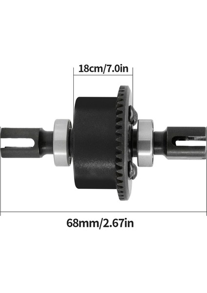 Rc Araba Yükseltme Universal 43T+10T Diferansiyel Dişli Kiti Arrma Için 1/8 Kraton Outcast 1/7 Mojave Felony Rc Araç Aksesuarları (Yurt Dışından) fiyatları