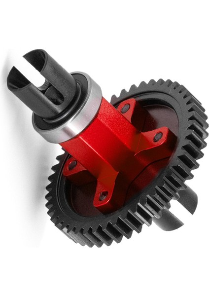 Rc Araba 46T Merkez Düz Şaft Düzenli Dişli Montajlı Merkez Traxxas Için Fark 1/8 4WD Sledg Rc Araç Aksesuarları Kırmızı (Yurt Dışından) fırsatları