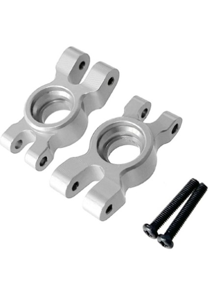 Rc Araç Metal Yükseltme Arka Tekerlek Kupası Mjx Hyper Go 1/14 14209 14210 H14BM Rc Araç Yükseltme Parçaları (Gümüş) (Yurt Dışından)
