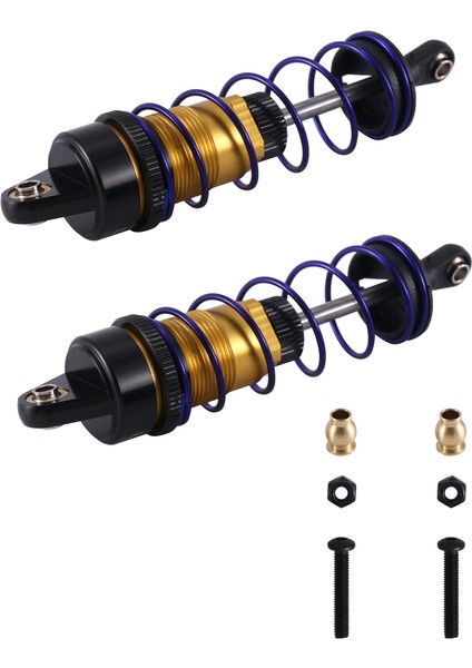 Yağ Ayarlanabilir 85MM Metal Şok Emici Damper 1/10 Rc Buggy Kamyon Kısa Kurs Ralli Canavar Kamyon Parçaları, 3 (Yurt Dışından) fiyatları