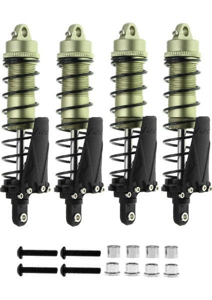 Metal Şok Emici 100MM Yağ Damper 1/10 Rc Prıger Araç Axıal SCX10 Iıı 90046 Trx4 Redcat Gen8 YK4082, Yeşil (Yurt Dışından) fırsatları