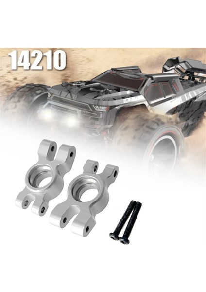 Rc Araç Metal Yükseltme Arka Tekerlek Kupası Mjx Hyper Go 1/14 14209 14210 H14BM Rc Araç Yükseltme Parçaları (Gümüş) (Yurt Dışından) indirimleri