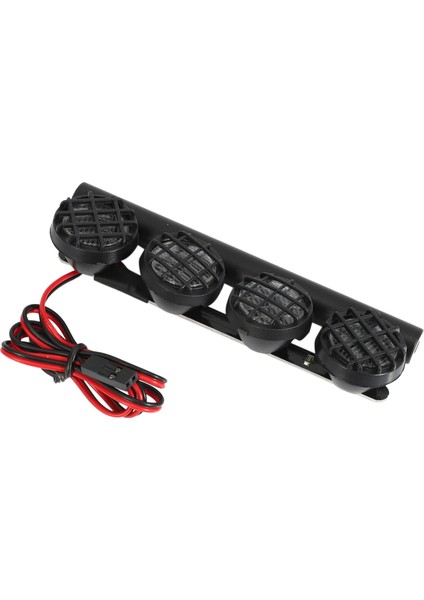 1/10 1/8 Rc Arabası Hsp Tamiya CC01 Axıal SCX10 Için 4 Spot Işığı ile Çok Fonksiyonlu Ultra Parlak Lamba LED Çatı Işık Çubuğu (Yurt Dışından)