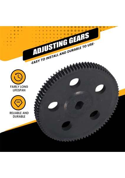 Hsp Rgt E86100 Yükseltme Parçaları Için Metal Spur Dişli 87T 180024 Rc 1/10 Rock Crawler 94180 86100, Siyah (Yurt Dışından) indirimleri