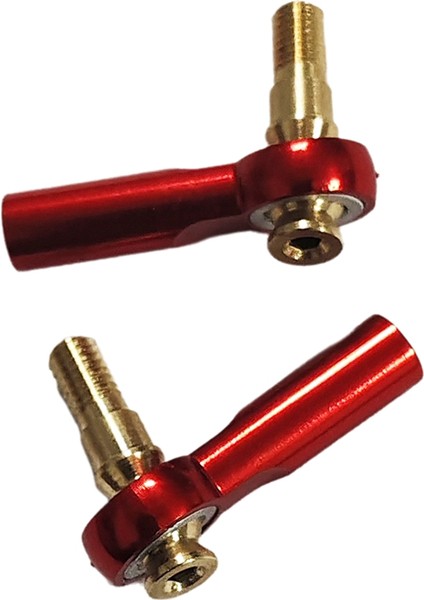 M3 Metal Ballhead Konumlandırma Çekme Çubuğu 2mm Tıe Çubuk Metal Balaj Servo Bağlantı Çubuğu M3/m2 T Model Tekne Bağlantısı Parça Kırmızı (Yurt Dışından) fiyatları
