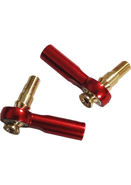 M3 Metal Ballhead Konumlandırma Çekme Çubuğu 2mm Tıe Çubuk Metal Balaj Servo Bağlantı Çubuğu M3/m2 T Model Tekne Bağlantısı Parça Kırmızı (Yurt Dışından) indirimleri
