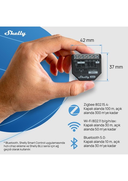 2PM Gen4 Enerji Ölçümlü 2 Kanallı Akıllı Röle fırsatları