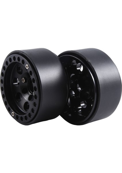 4pcs 1.9 Metal Beadlock 8 Yuvarlak Delik Tekerlek Hub Jant 1/10 Rc Prıger Axıal SCX10 90046 AXI03007 Trx4 Redcat D90, Siyah (Yurt Dışından) fırsatları