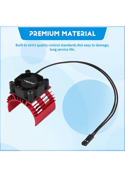 Wltoys Için Motor Sırım Sezibi Kapak Soğutma Fanı 144001 124019 124018 124016 104001 Rc Car 540 550 3650 Motor Isı Lavabosu, 2 (Yurt Dışından) indirimleri
