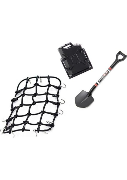 Evrensel 8pcs/set Simüle Dekorasyon Bavul Bagaj Net Kürek Trx4 SCX10 90046 1/10 Rc Araç Aksesuarları Turuncu (Yurt Dışından) fırsatları