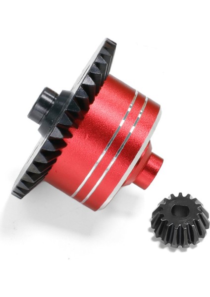 Tamiya XV02 TT02 TT02B 1/10 Rc Araba Yükseltme Parçaları Diferansiyel Dişler+Kabuk Dişli Kiti Rc Araç Aksesuarları Kırmızı (Yurt Dışından) indirimleri
