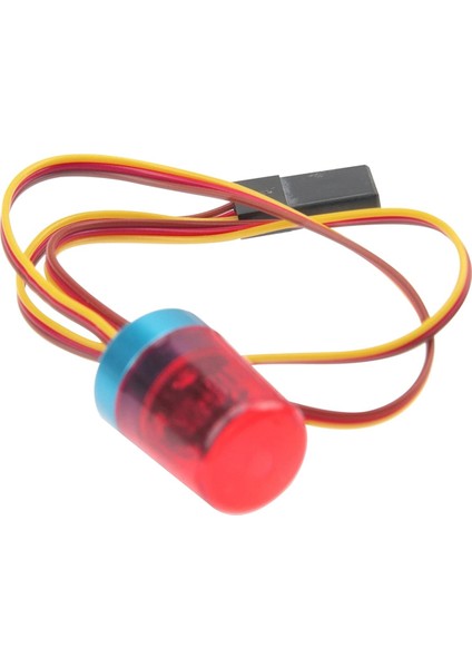 2pcs Çok Function Rc LED Flash Işıklar Alarm Lambası Flaş 1/14 Rc Tamiya Traktör Rc Kamyon Kırmızı (Yurt Dışından) modelleri