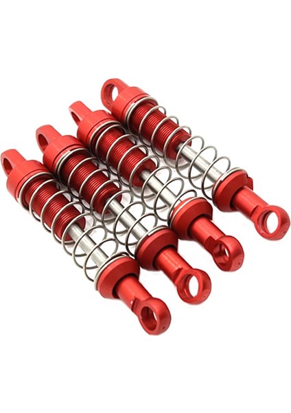 MN78 Metal Ön ve Arka Şok Emici Damper Için MN78 1/12 Rc Araç Yükseltmeleri Parça Aksesuarları, Kırmızı (Yurt Dışından)