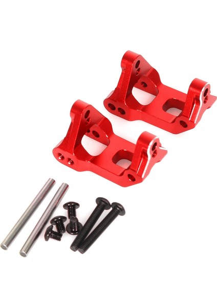 Rc Araba Yükseltme Ön C Arrma Için Set 1/10 Gorgon 4x2 2WD Gorgon Canavar Kamyon Rc Araba Yükseltme Parçaları Kırmızı (Yurt Dışından)